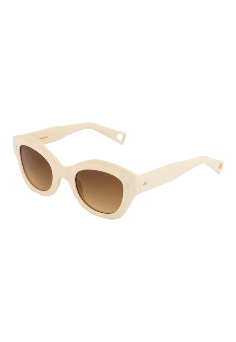 Ochelari de soare cat-eye cu aspect masiv