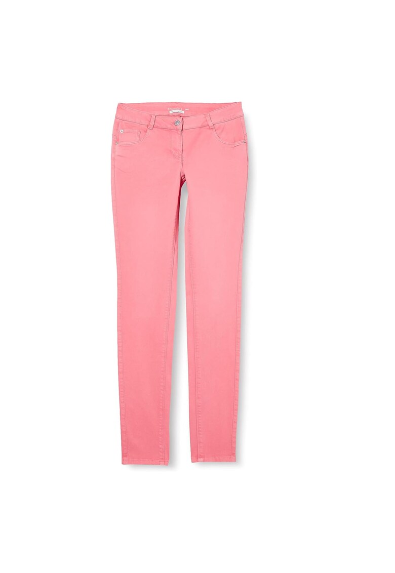 Pantaloni copii - Bumbac/Elastan - Roz - Rosu