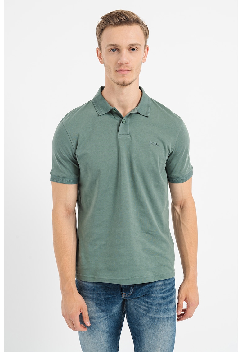 Tricou polo cu broderie logo