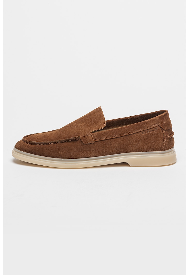 Mocasini de piele intoarsa Boery