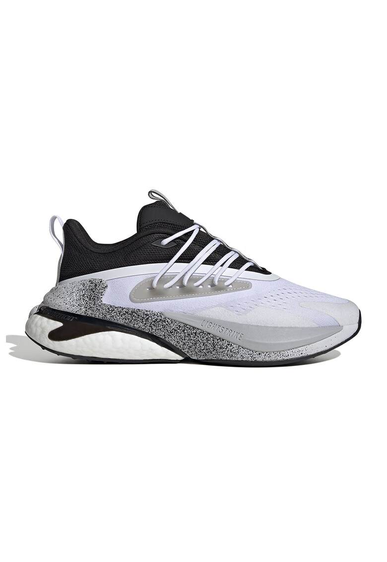 Pantofi sport din material textil Alphaboost V2 - Alb/Gri deschis