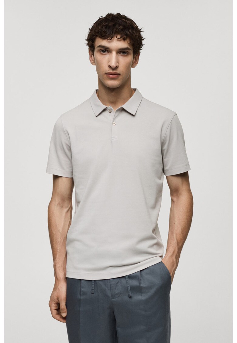 Tricou polo slim fit Exequi