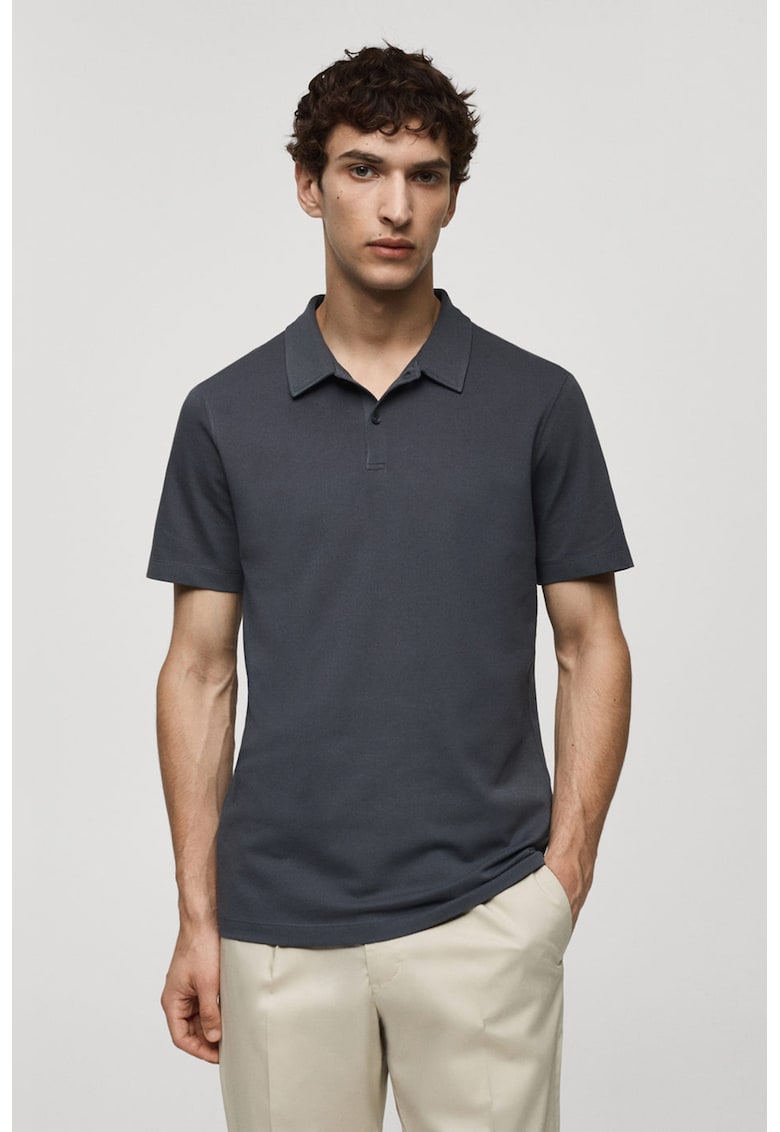 Tricou polo slim fit Exequi