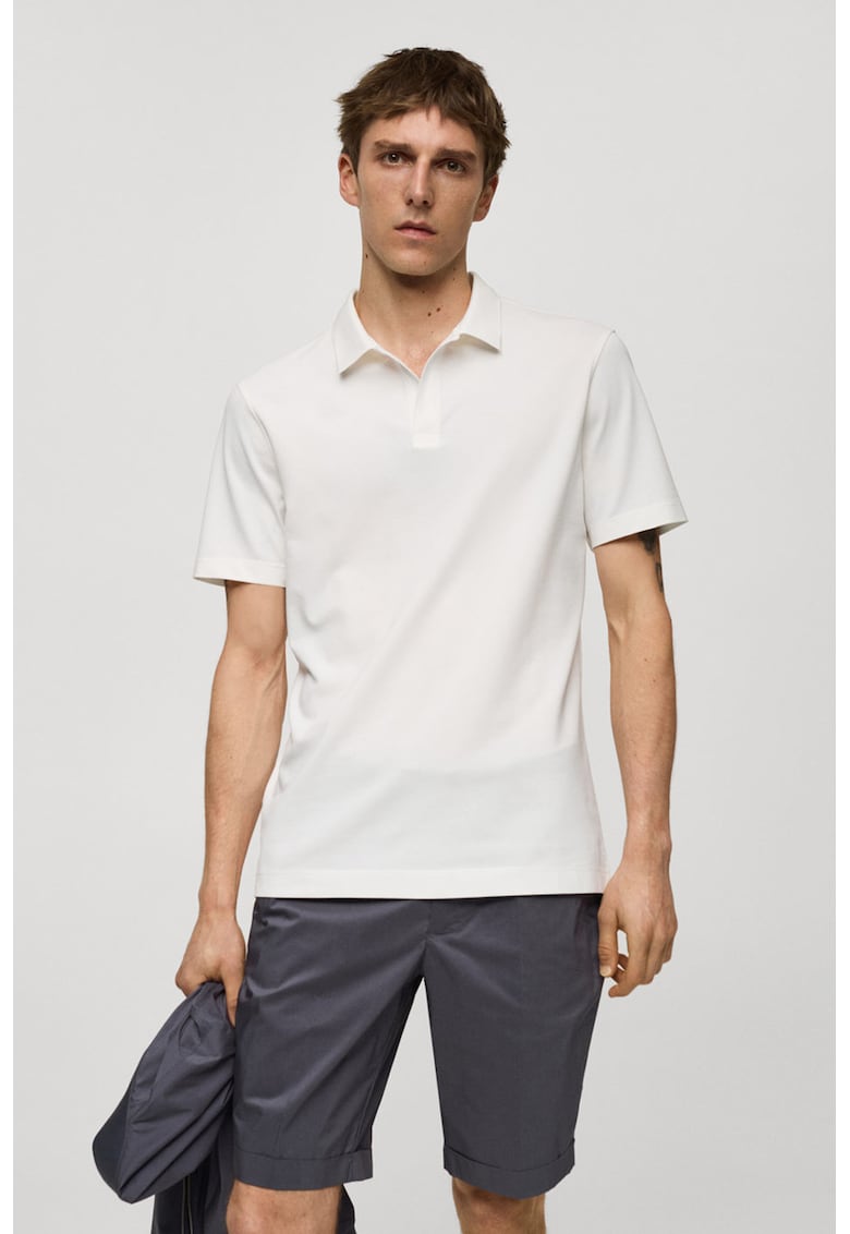 Tricou polo slim fit Taga