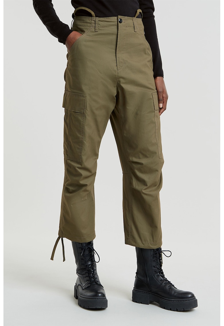 Pantaloni capri cargo
