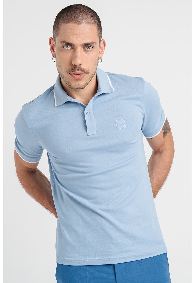 Tricou polo slim fit Passertip