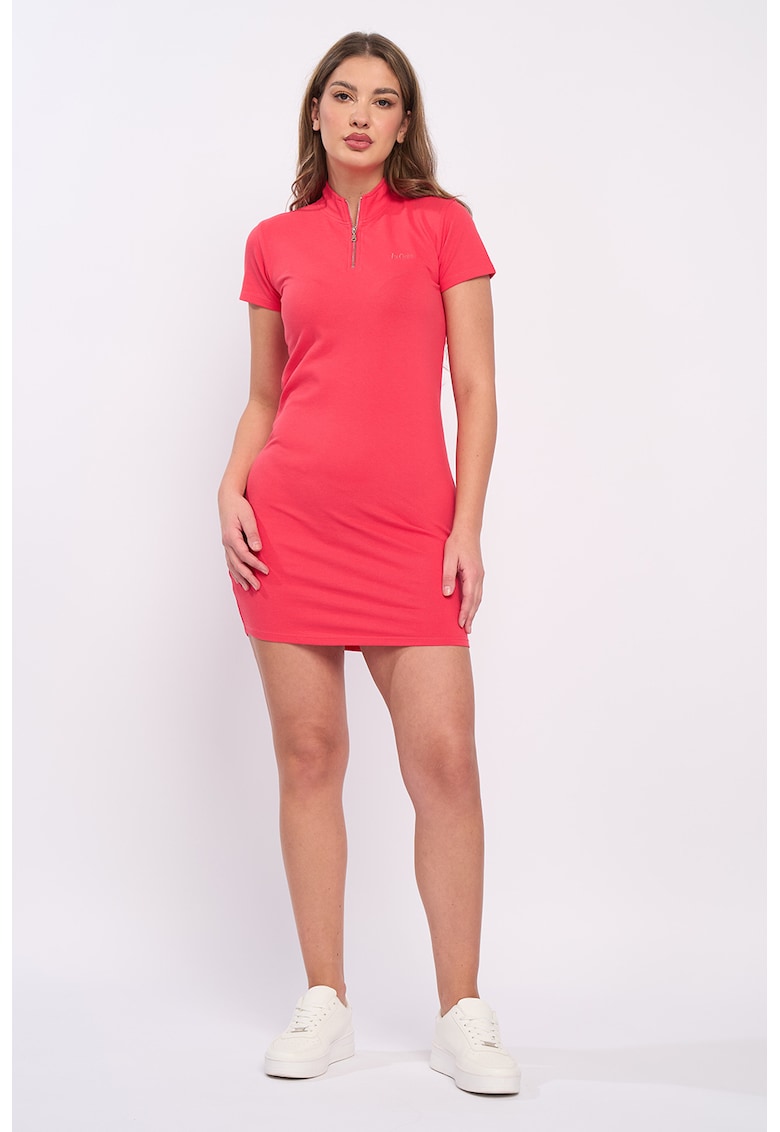 Rochie polo din piqué