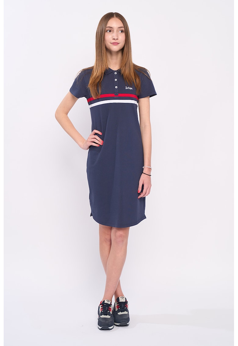 Rochie polo in dungi