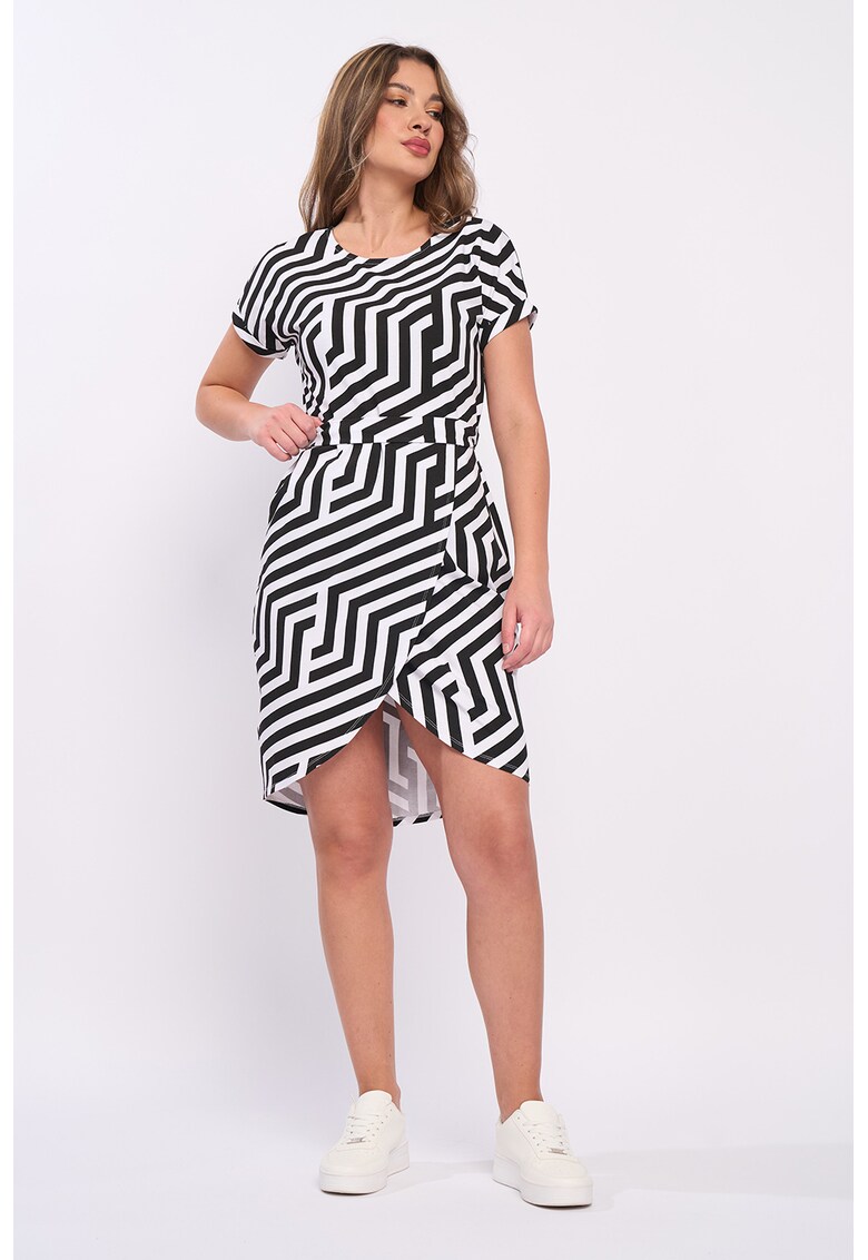 Rochie cu model chevron