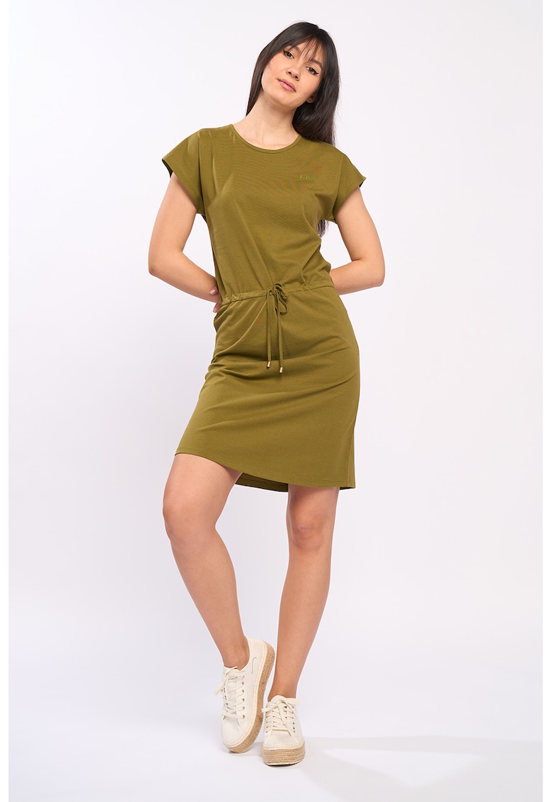 Rochie-tricou cu snur