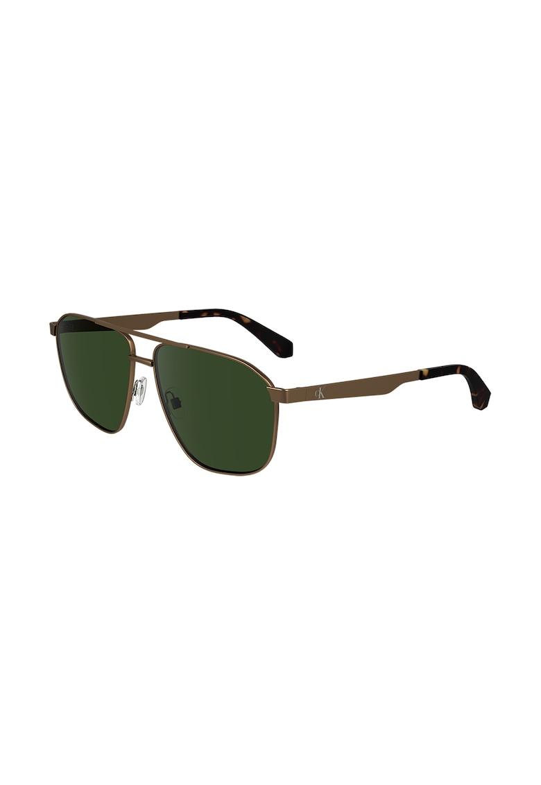 Ochelari de soare aviator cu rama metalica