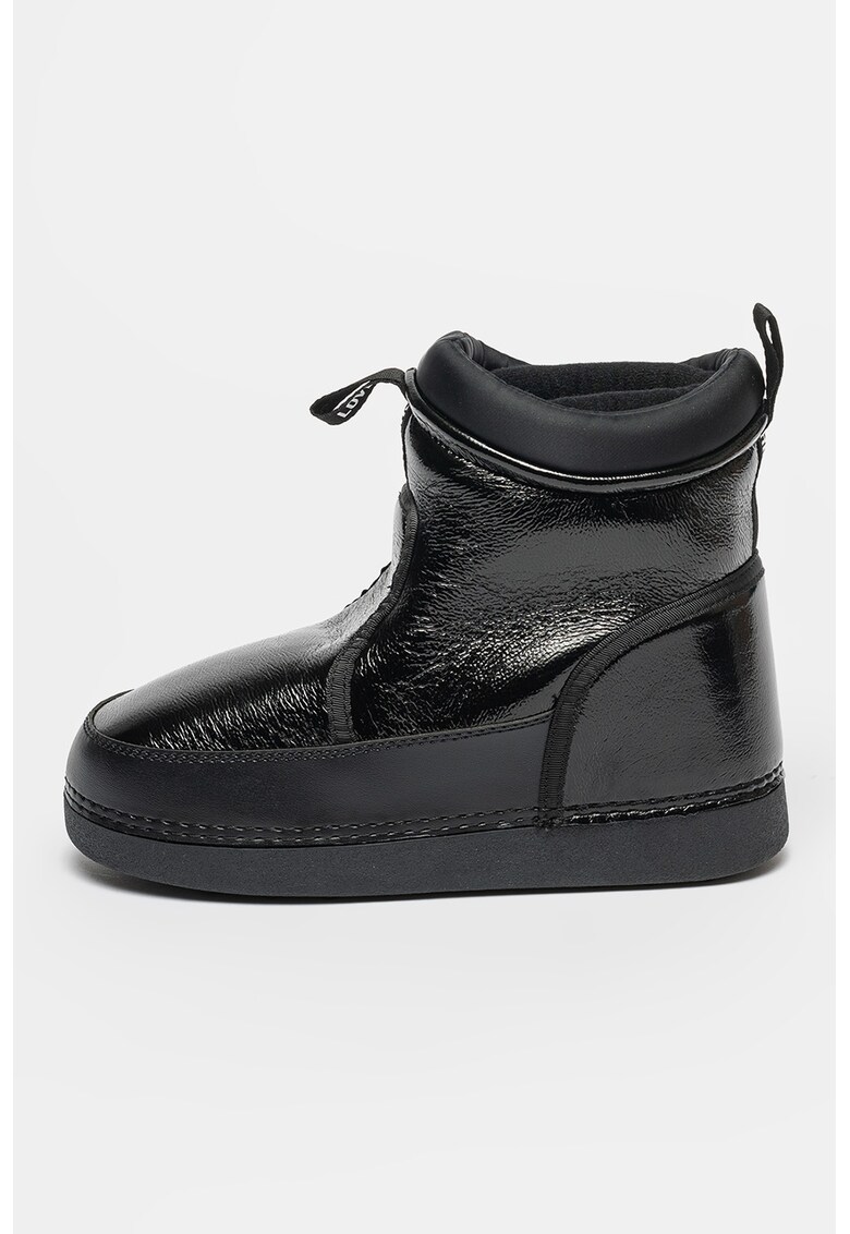 Ghete cu aspect lacuit - Negru