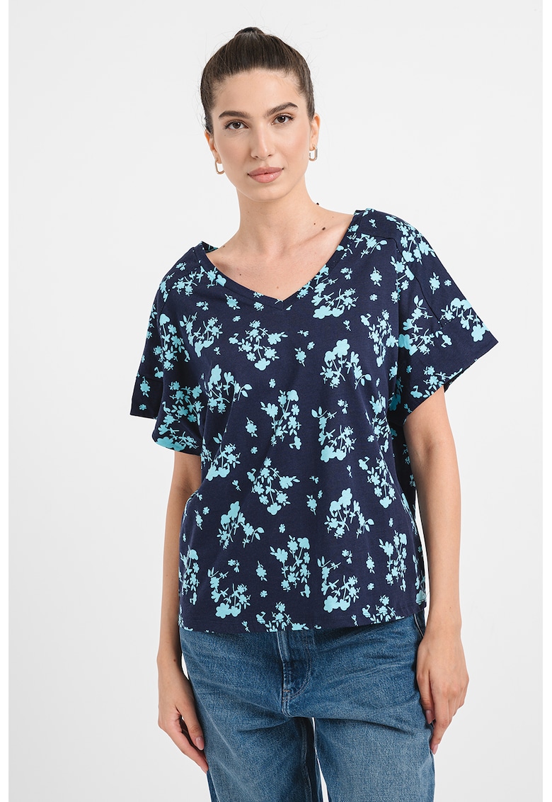 Tricou lejer cu imprimeu floral