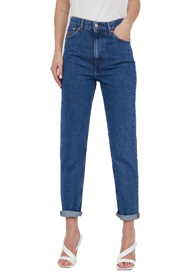 Blugi dama - Bumbac - Albastru