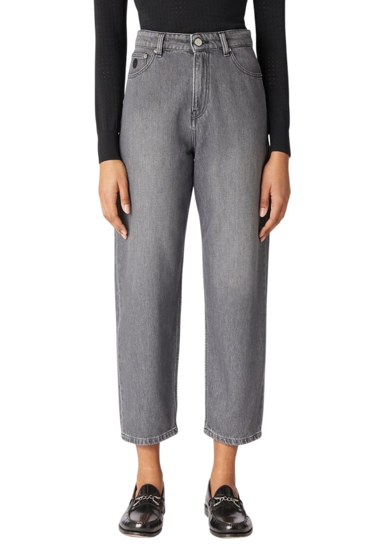 Blugi dama - Bumbac - Gri