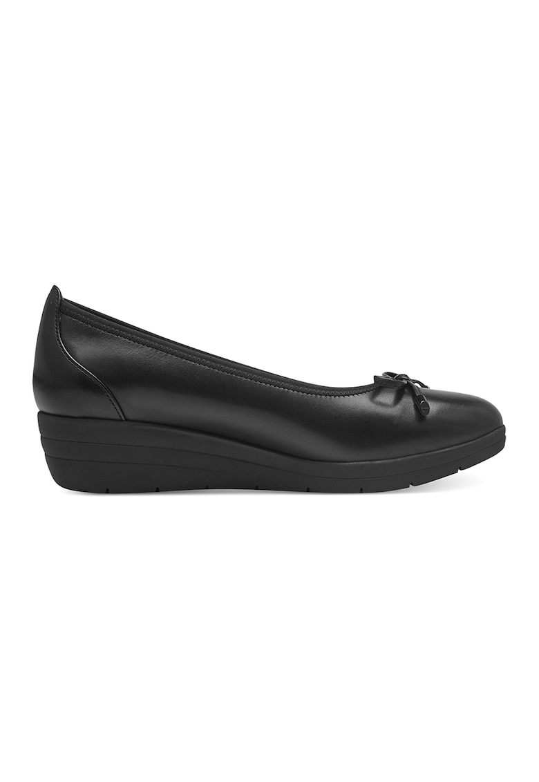 Pantofi de piele cu funda