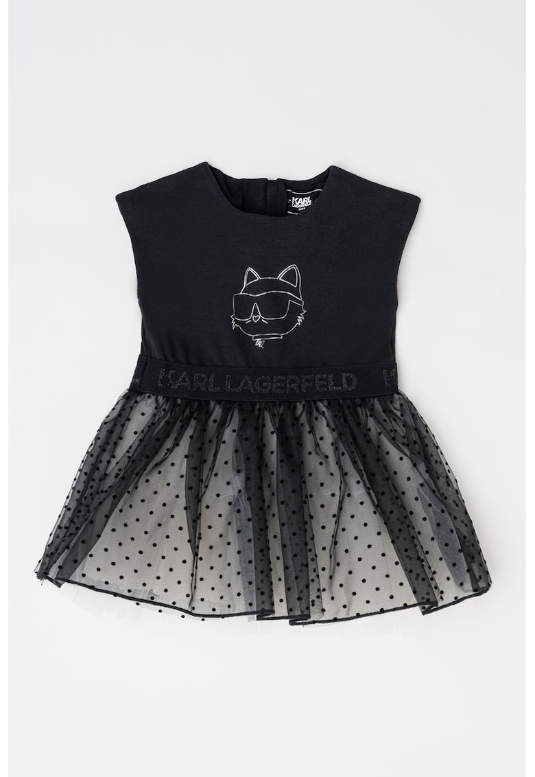 Rochie combi cu logo