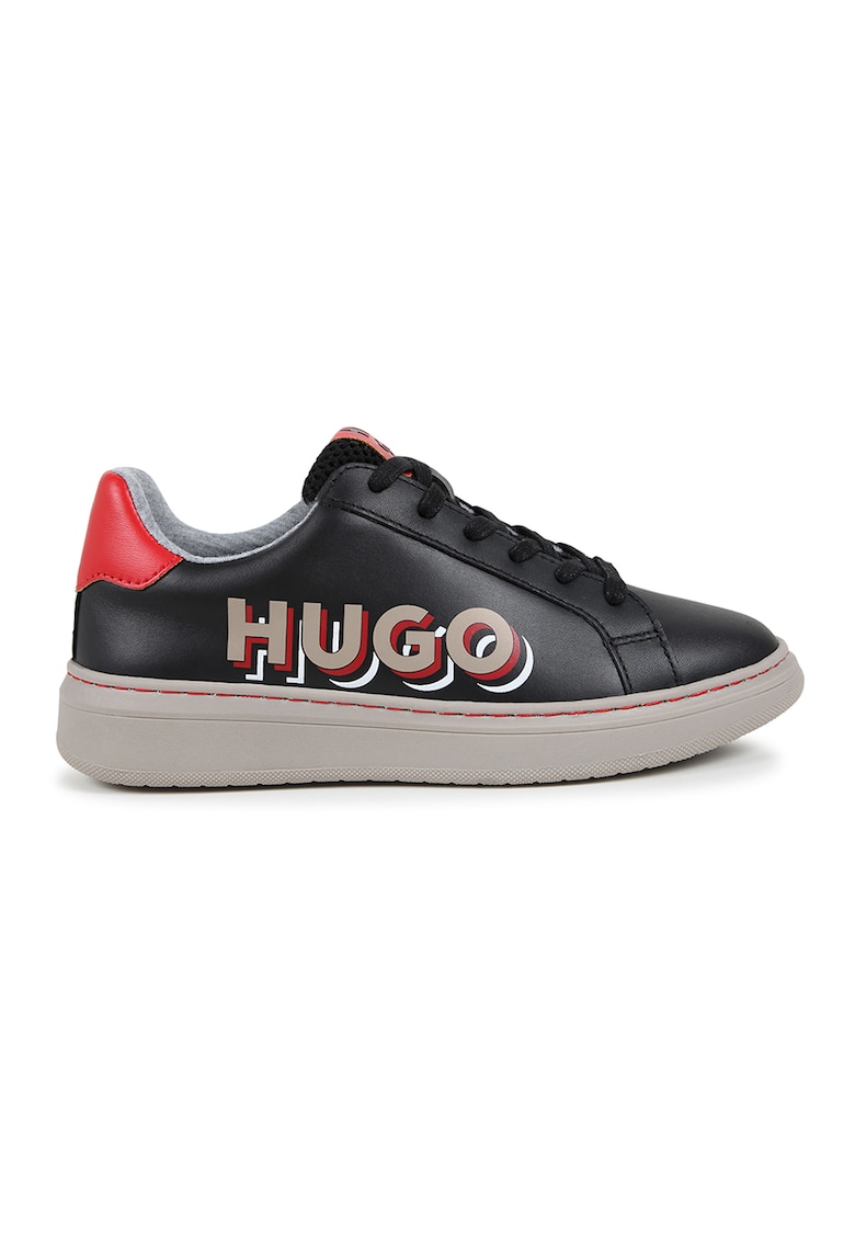 Pantofi sport low-cut de piele cu logo