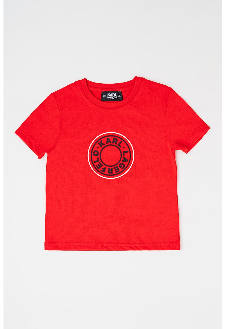 Tricou de bumbac cu imprimeu logo