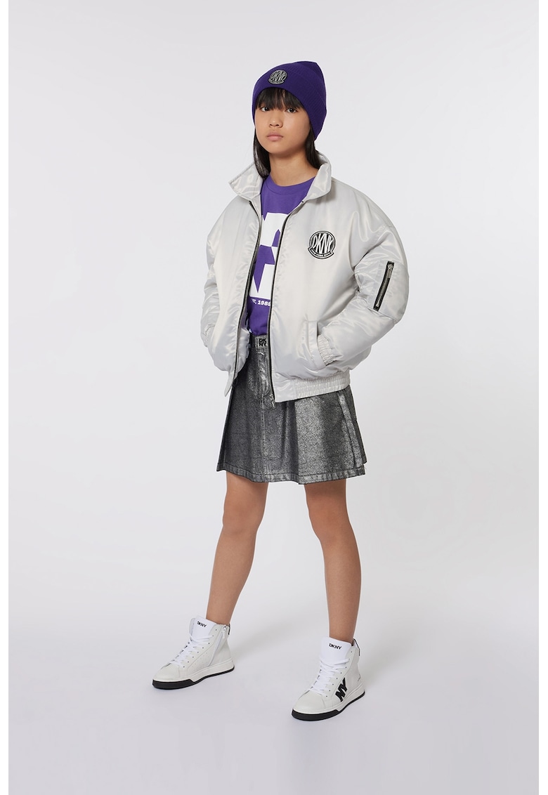 Tricou din bumbac cu imprimeu logo