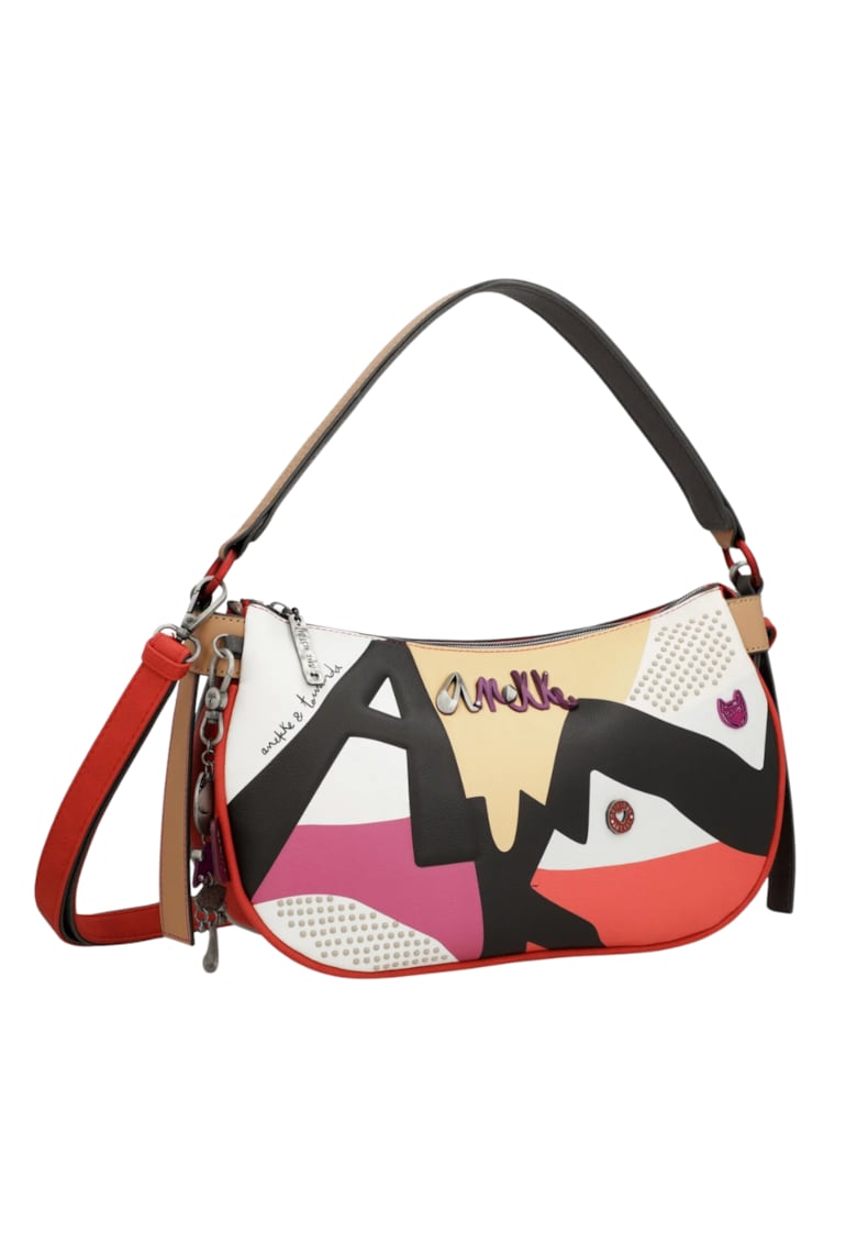 Poseta casual - dama - 38791-223 - roz - piele ecologica