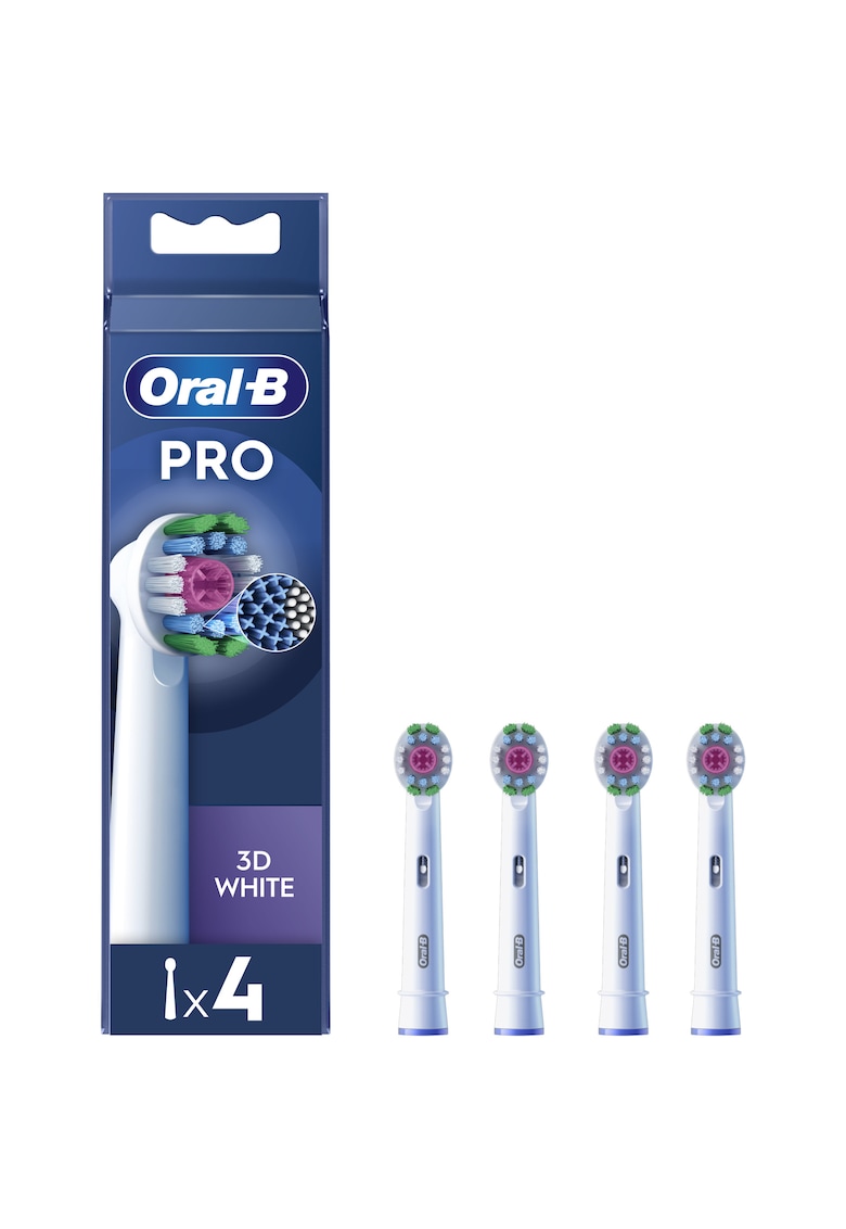 Rezerve periuta de dinti electrica Pro 3D White - 4 buc