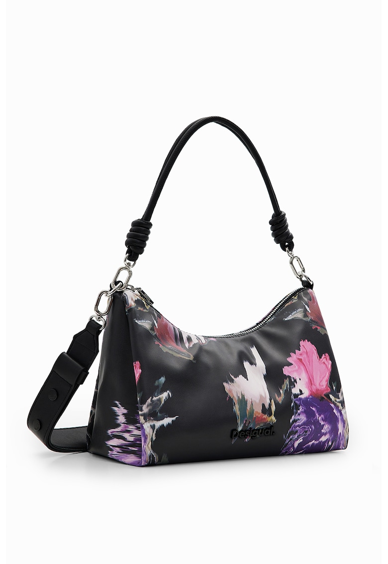 Geanta crossbody cu imprimeu abstract