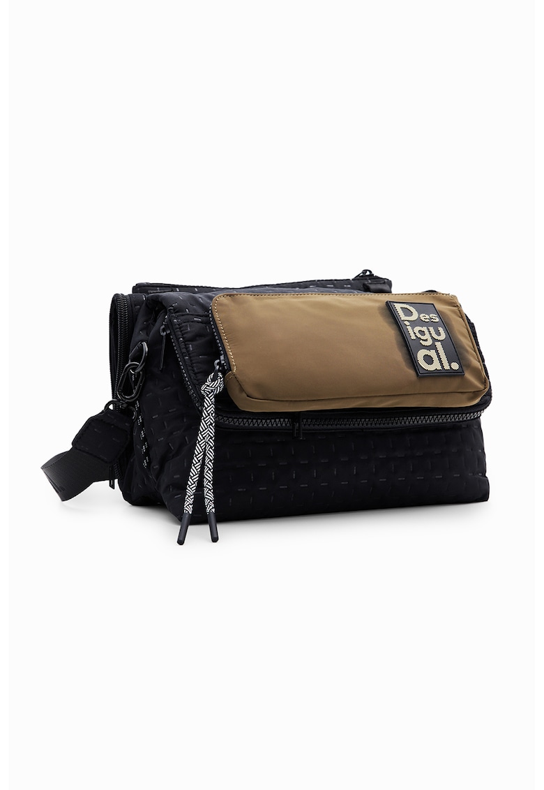 Geanta crossbody cu etuiuri detasabile