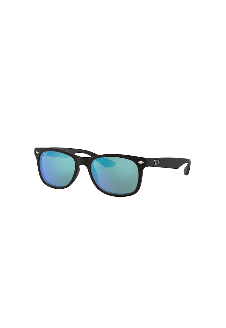 Ochelari de soare wayfarer cu lentile oglinda