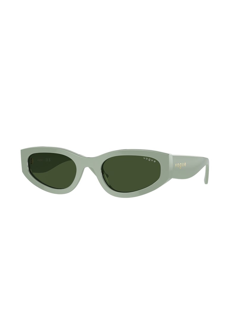 Ochelari de soare cat-eye cu lentile uni