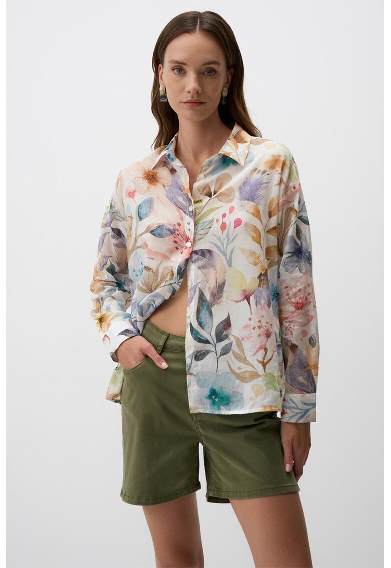 Camasa cu imprimeu floral