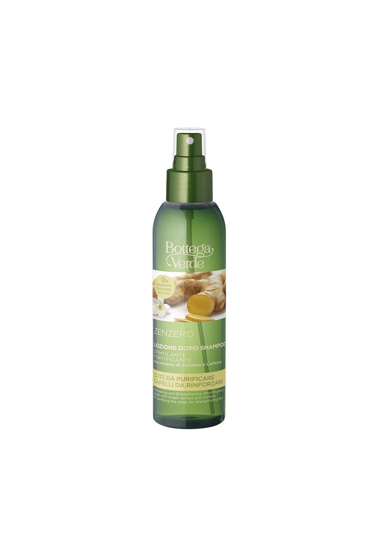 Lotiune de par cu efect de restructurare - cu extract de ghimbir si cafeina - Zenzero - 150 ML -
