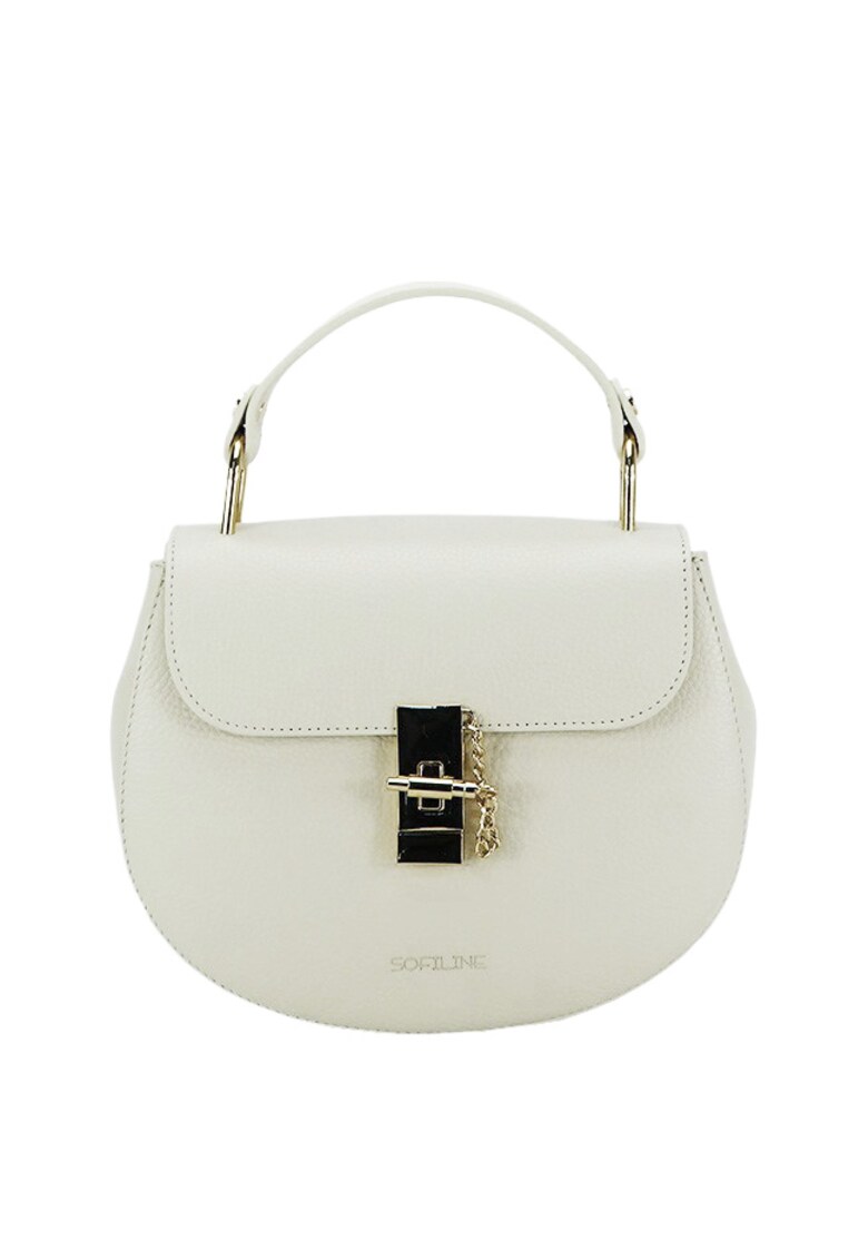 Geanta Premium din piele naturala 8946 120 Crem 15269 - Crem