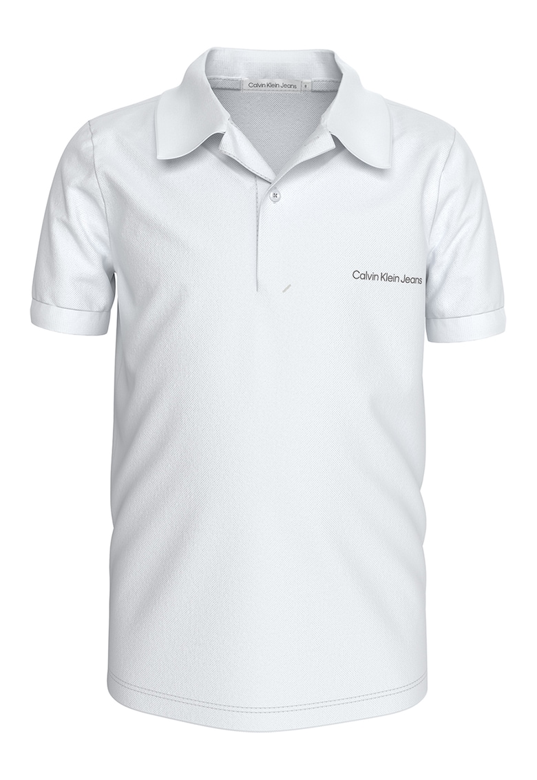 Tricou polo cu imprimeu logo