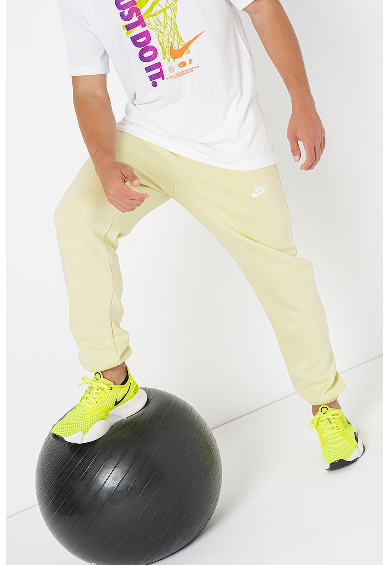 Pantaloni de trening cu logo brodat