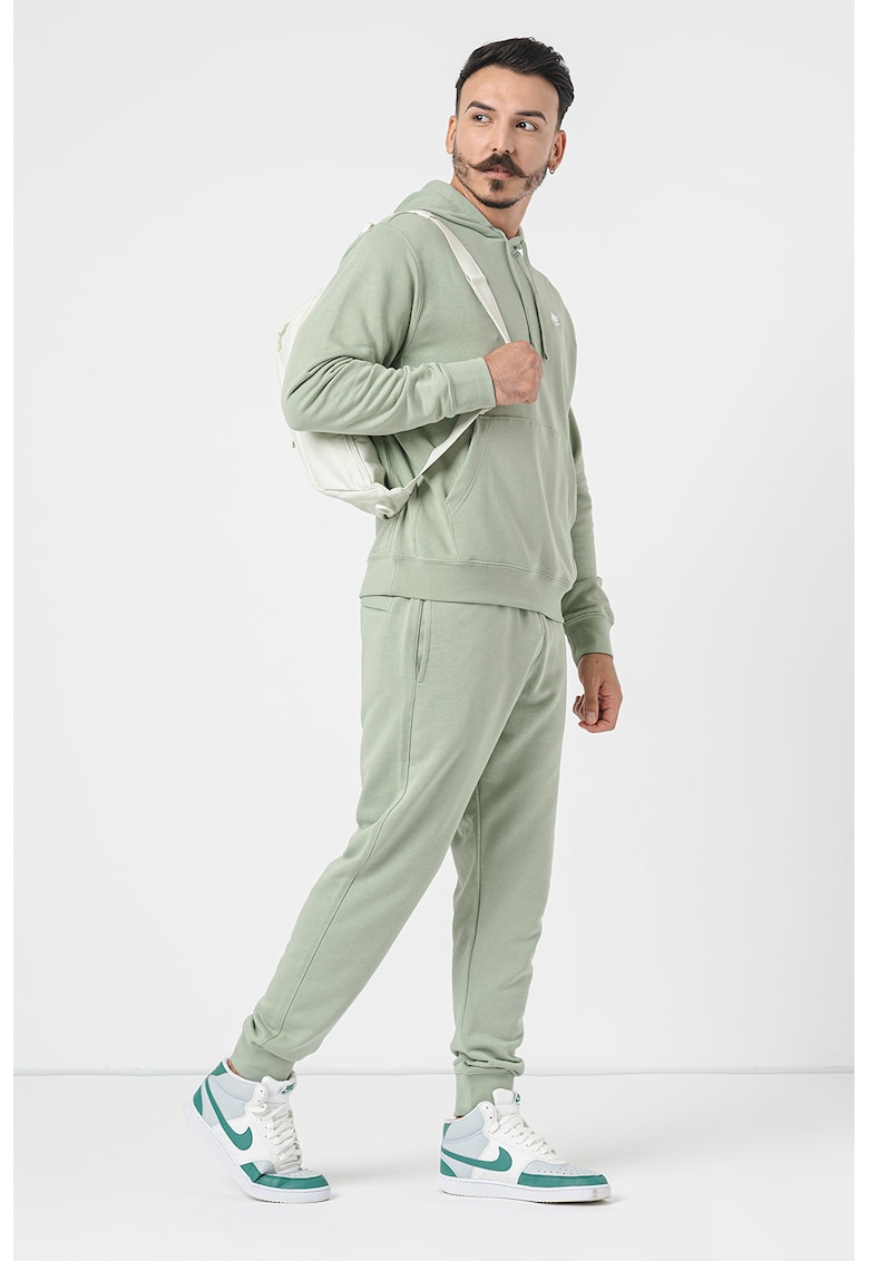 Hanorac cu buzunar kangaroo Sportswear Club - Verde pal