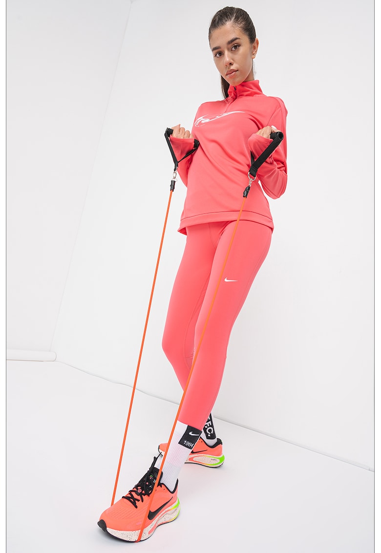 Colanti cu logo pentru fitness Pro - Fucsia