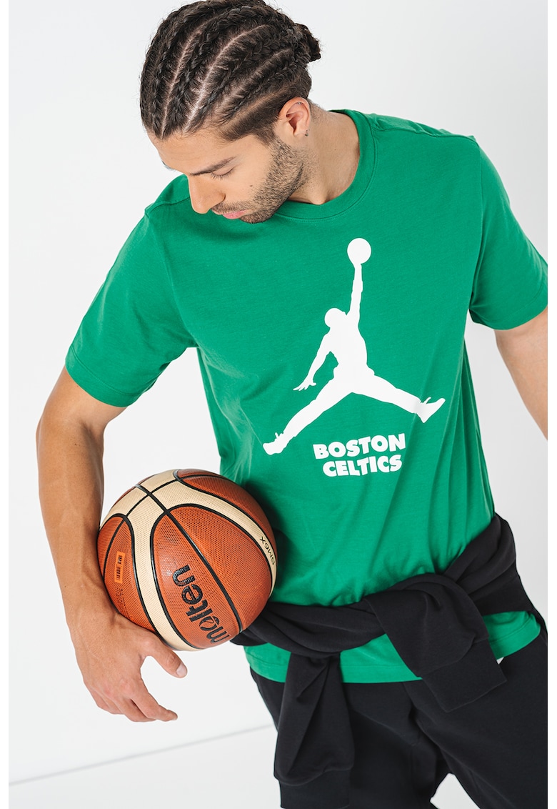 Tricou cu logo pentru baschet Boston Celtics