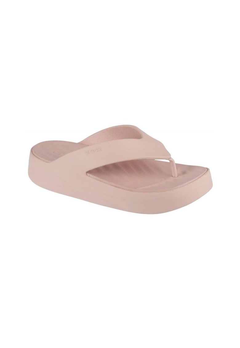 Papuci flip-flop cu talpa wegde