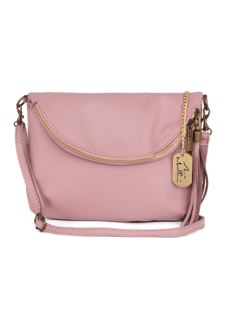 Geanta crossbody de piele cu canaf Alice