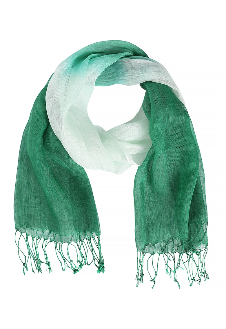 Esarfa de in cu model in degrade Verdena - Verde