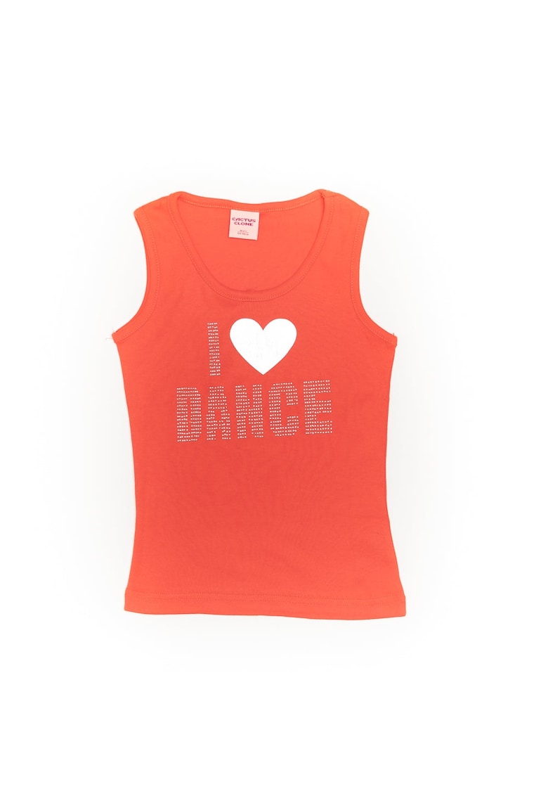 Bluza - tip maiou - fete - TVK8450 - Rosu - Bluza - tip maiou - fete - TVK8450 - Rosu -