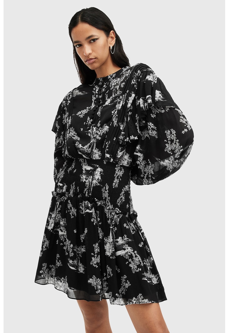 Rochie cu model si volane