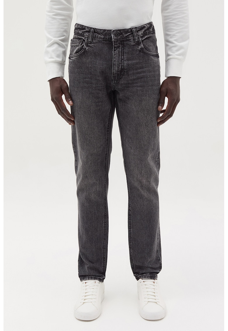 Blugi drepti cu 5 buzunare