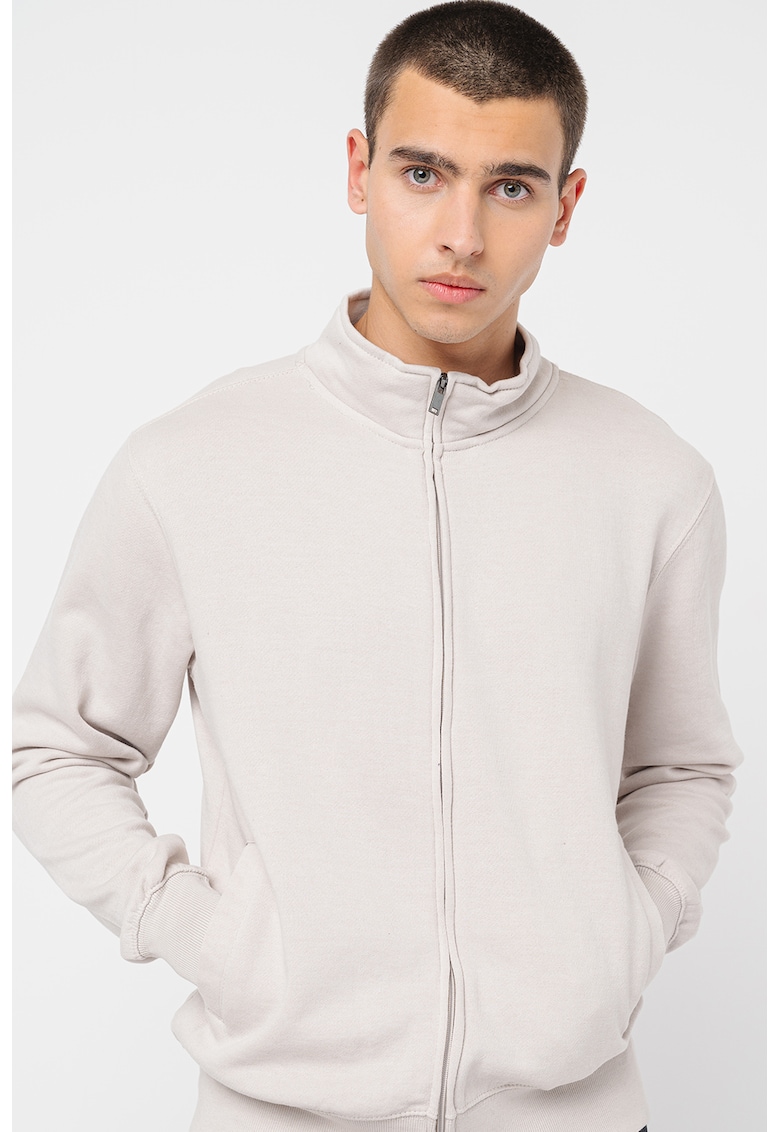Bluza de trening cu maneci lungi si fermoar Bluza de trening cu maneci lungi si fermoar