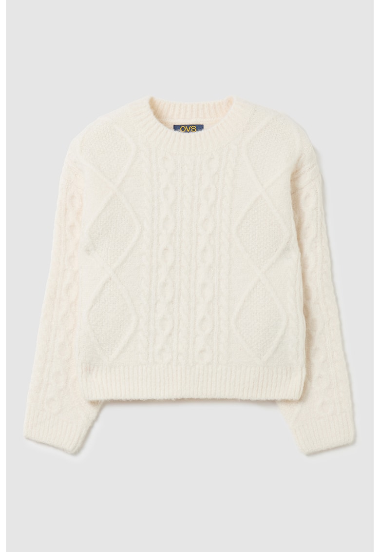 Pulover cu model torsade