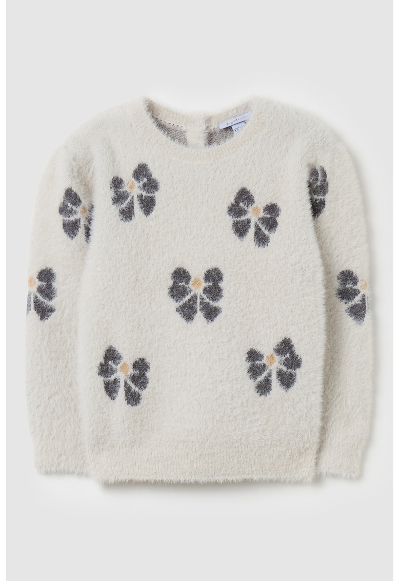 Pulover tricotat cu model