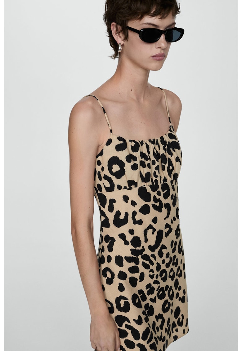 Rochie cu animal print Pardo