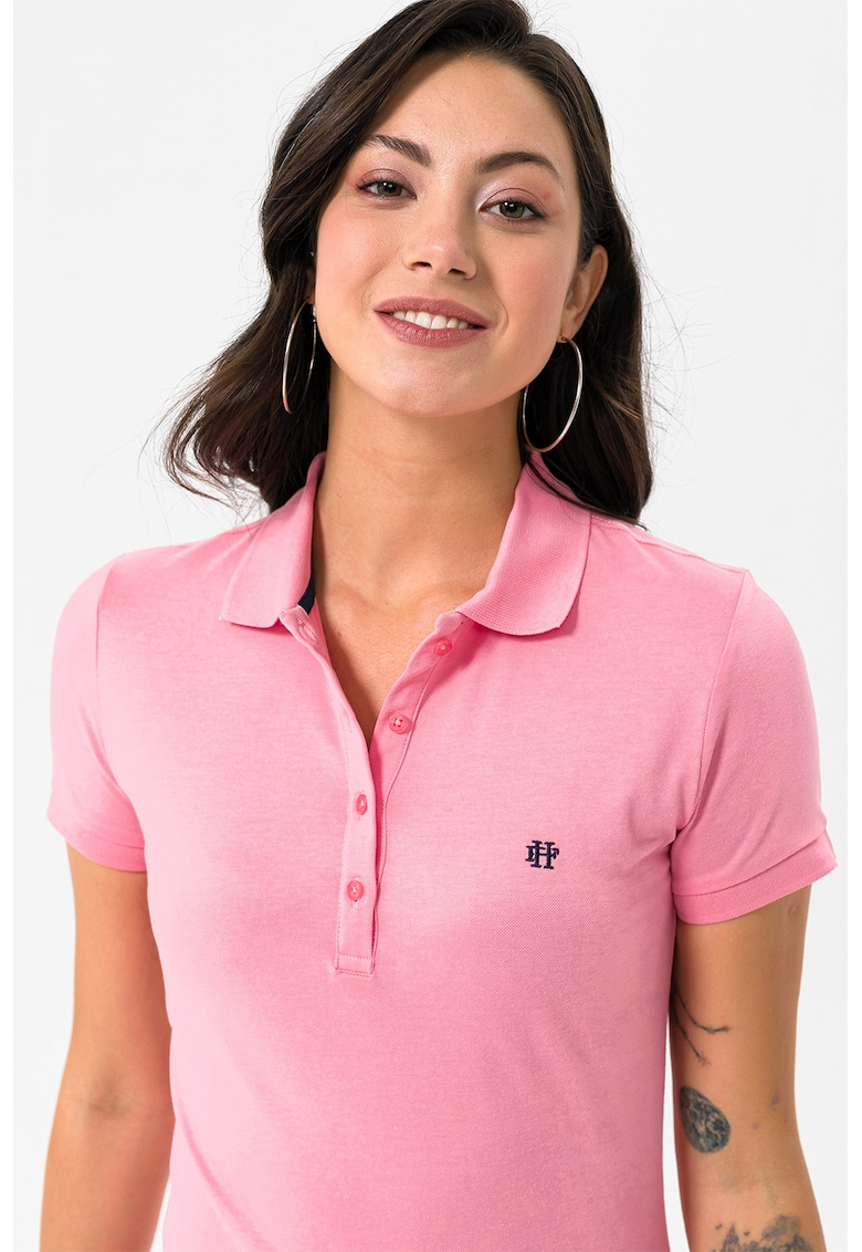 Tricou polo slim fit