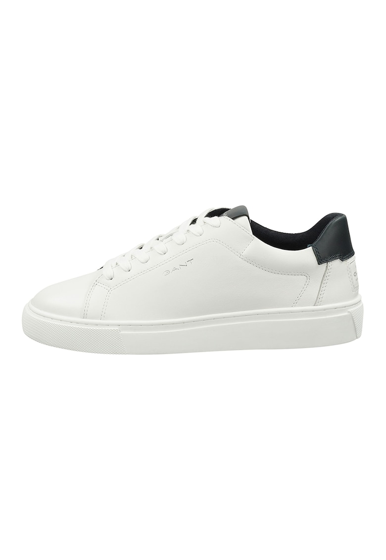Pantofi sport low-cut din piele McJulien - Alb/Bleumarin